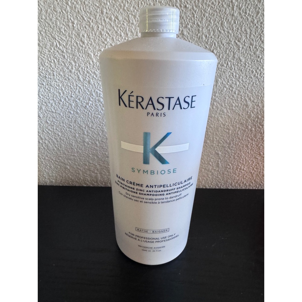 Kerastase Symbiose Bain Creme Anti-Pelliculaire Shampoo 34oz 1000ml AntiDandruff